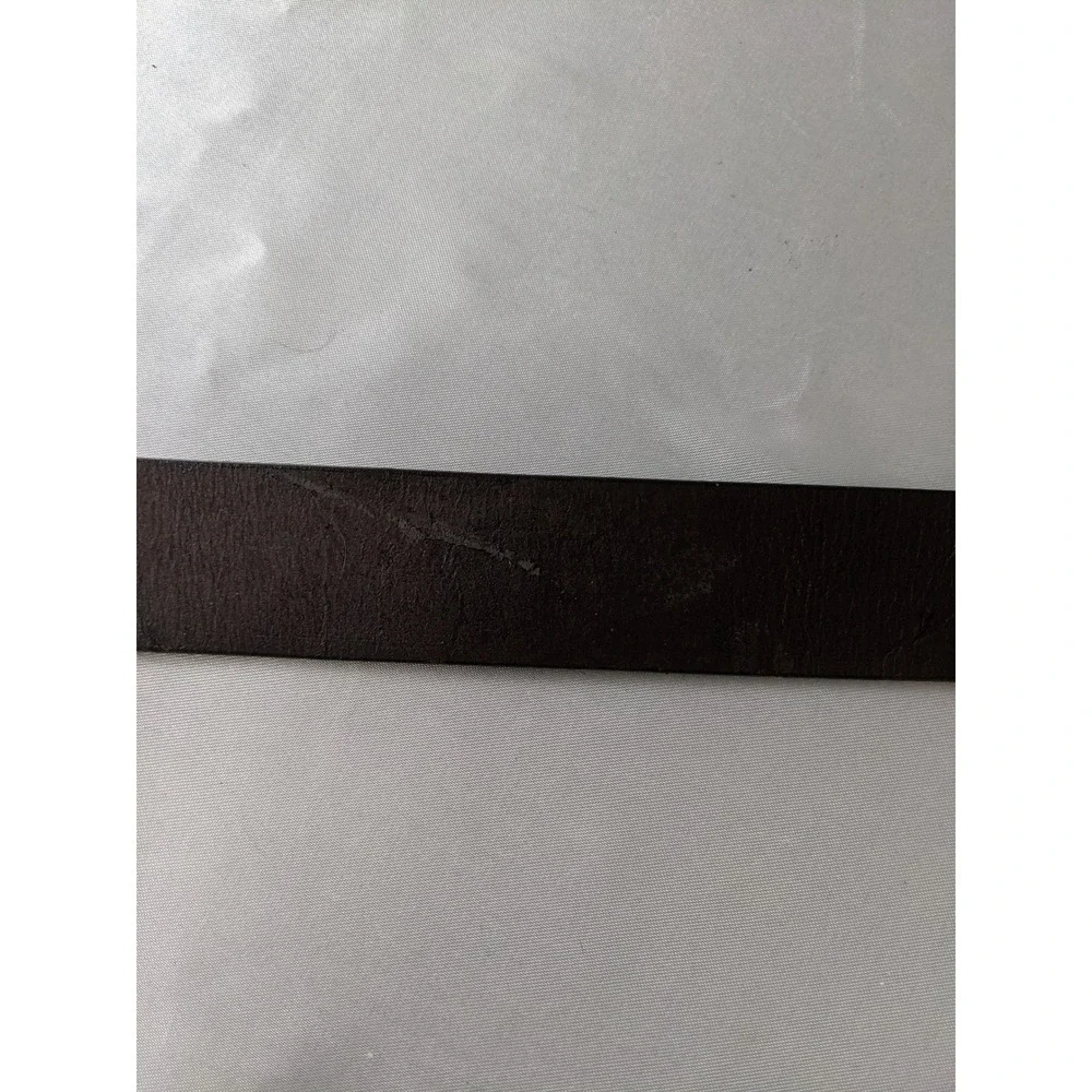 Filson 206 Ranger Belt Brown Bridle Leather Brass Mens Sz 30 Made in USA Rare